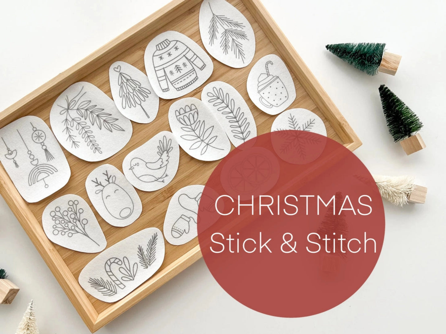 Stick and Stitch Embroidery Designs (Christmas)