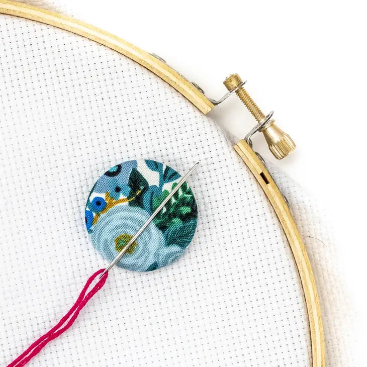 Needle Minder - Blue Rpc, Embroidery Tool