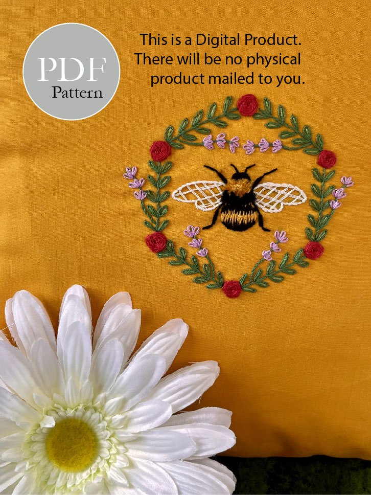 'Sweet Harvest' Embroidery Pattern - PDF Download