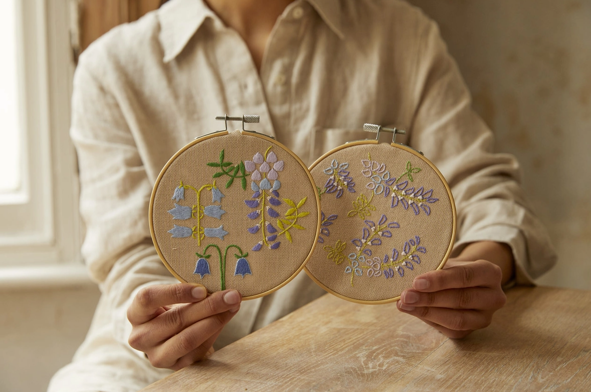 DMC (Mindful Making) Soothing Spring Embroidery Kit