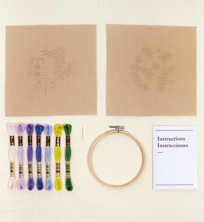 DMC (Mindful Making) Soothing Spring Embroidery Kit