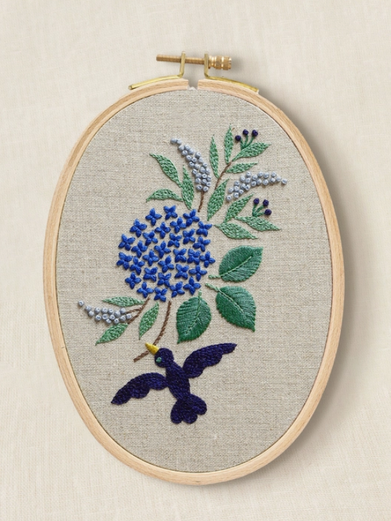 DMC (Expert) Designer Embroidery Kit - Hydrangea