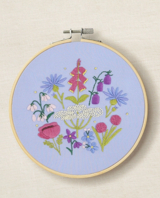 DMC Designer Embroidery Kit - English Garden